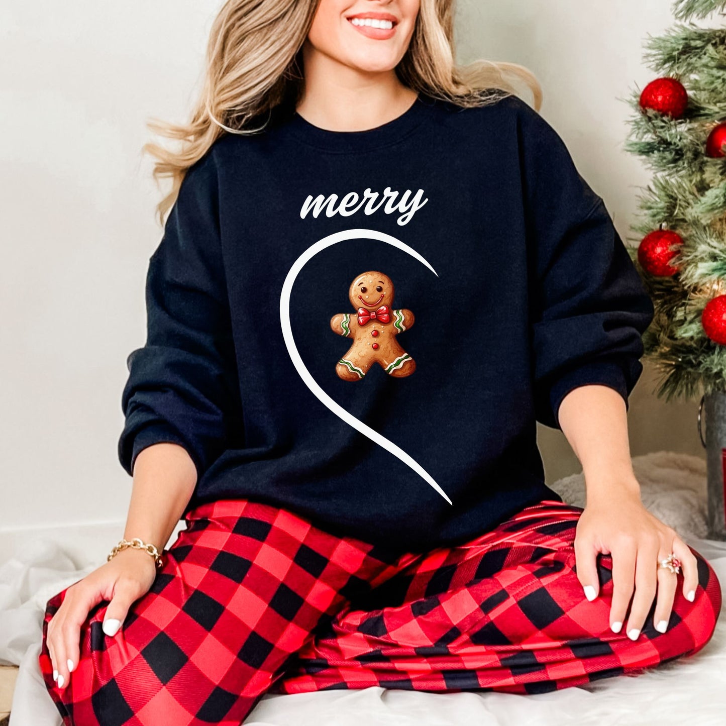 Matching Christmas Sweatshirt For Couples