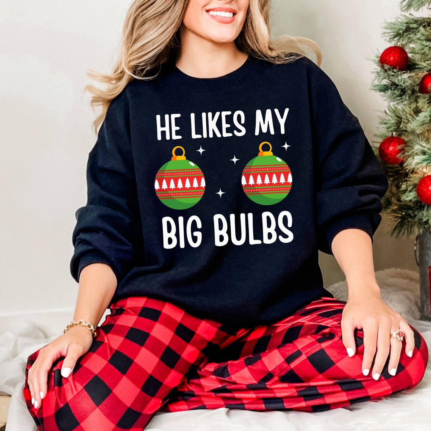 Matching Christmas Sweatshirts For Couple