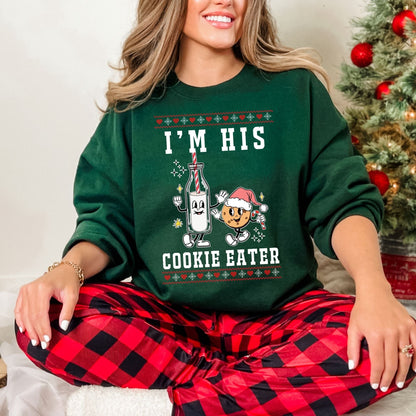 Matching Christmas Couple Sweatshirt