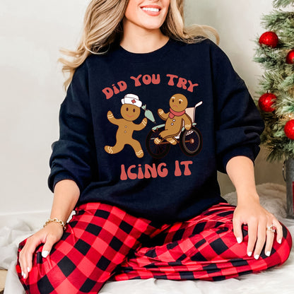 Nurse Christmas Sweatshirt Gift For Nurse