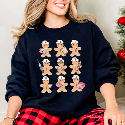 Nurse Christmas Sweatshirt Gift For Nurse