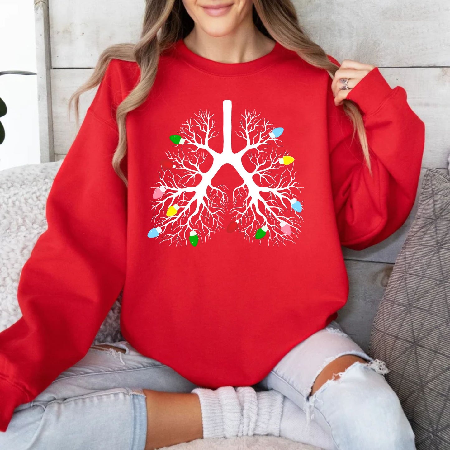 Pulmonologist Christmas Sweatshirt