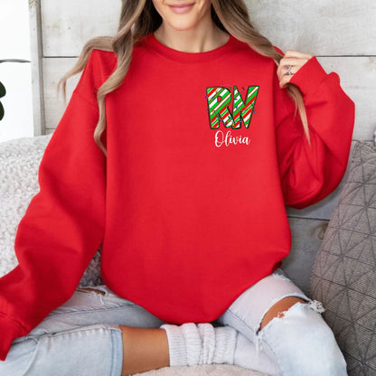 Custom RN Nurse Christmas Sweatshirt