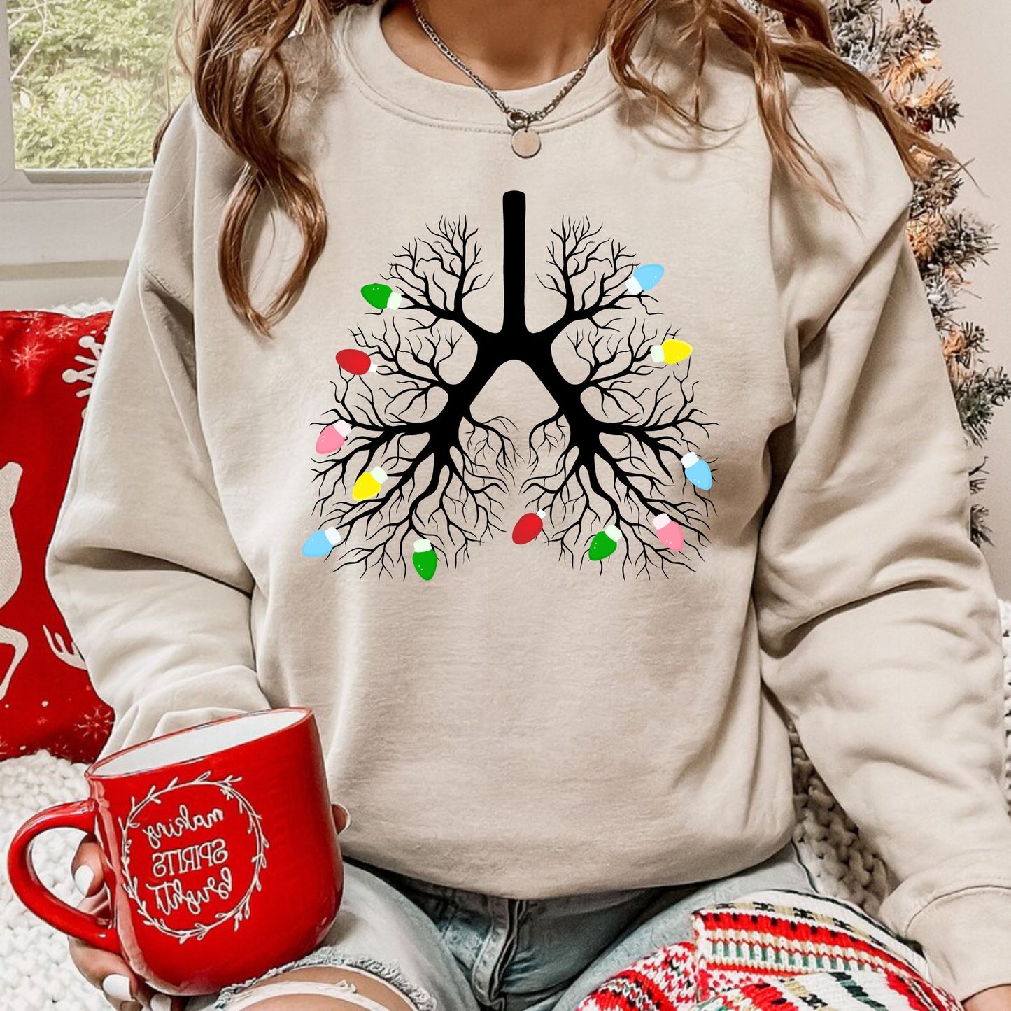 Pulmonologist Christmas Sweatshirt