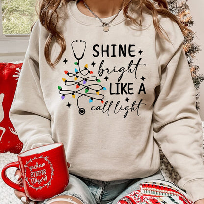 Nurse Christmas Sweatshirt Gift For Nurse