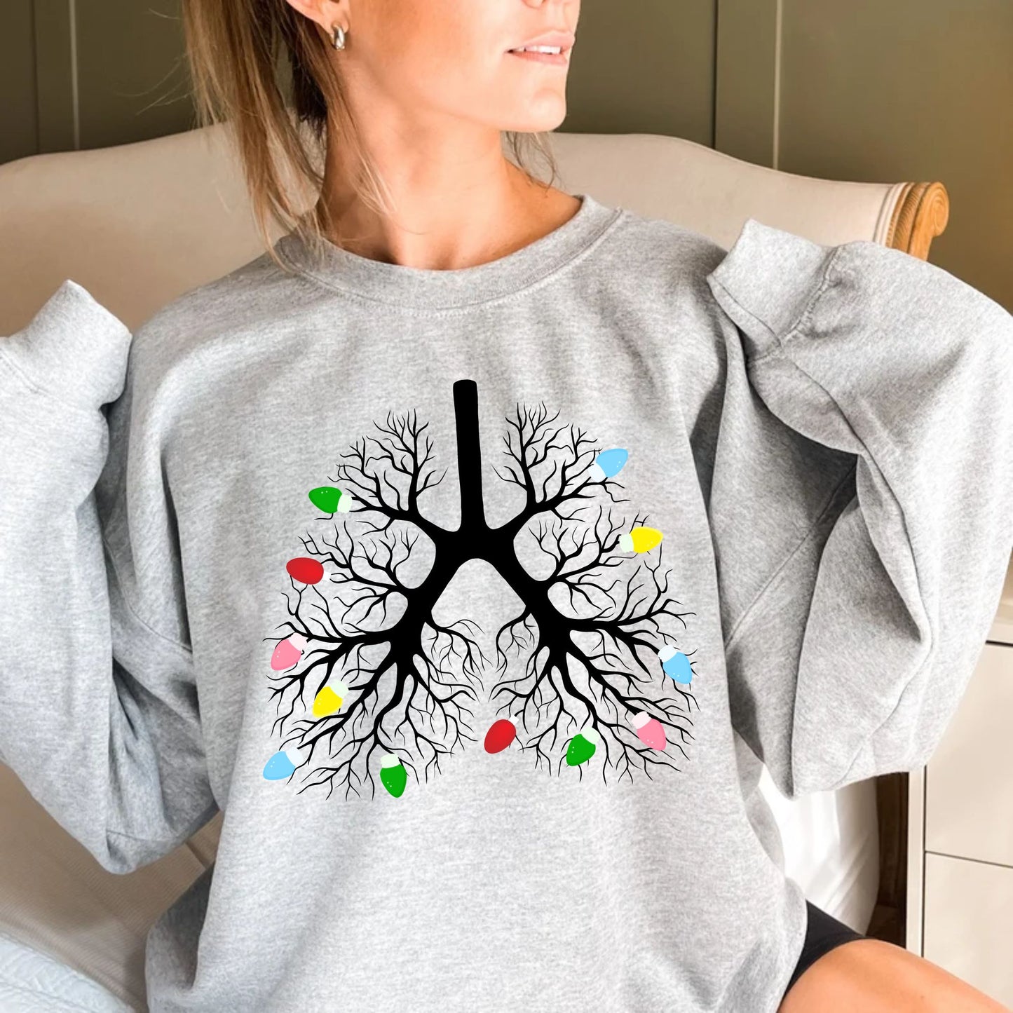 Pulmonologist Christmas Sweatshirt