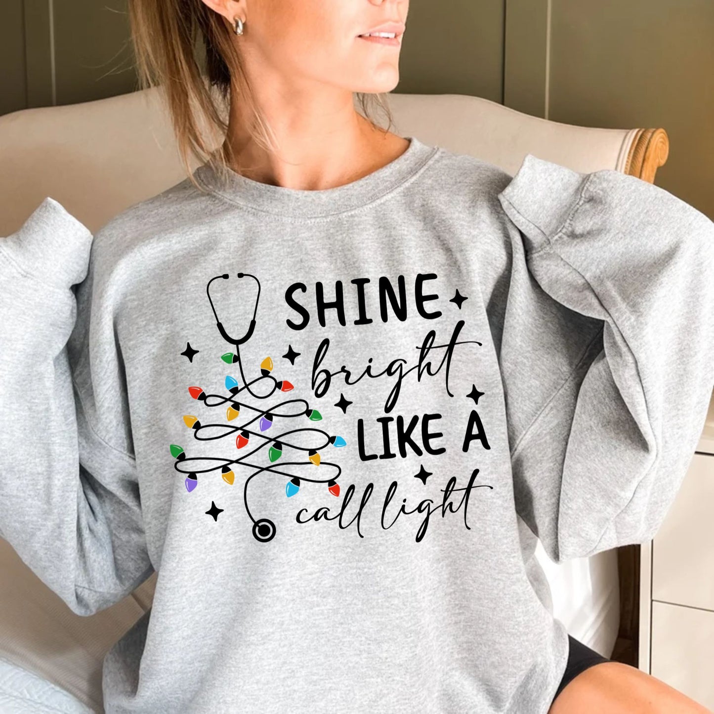 Nurse Christmas Sweatshirt Gift For Nurse