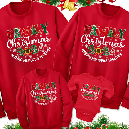 Matching Family Christmas Sweatshirt Outfit