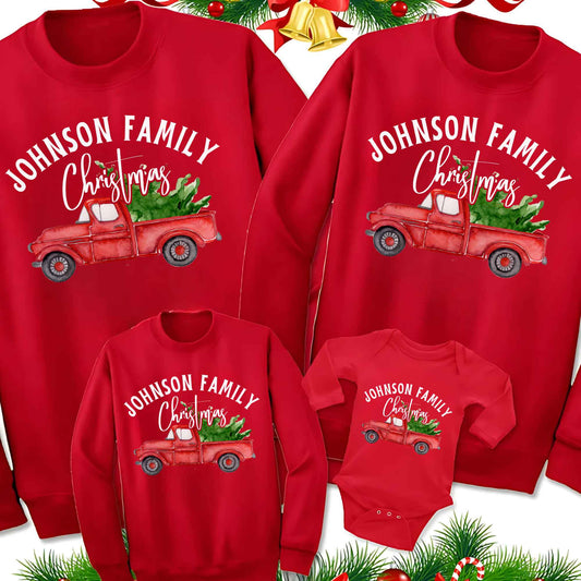 Matching Family Christmas Sweatshirt