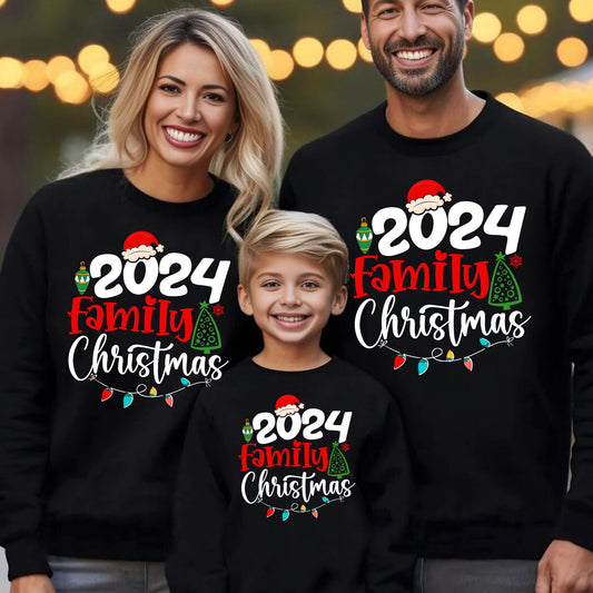 Matching Family Christmas Sweatshirt Holiday Outfit