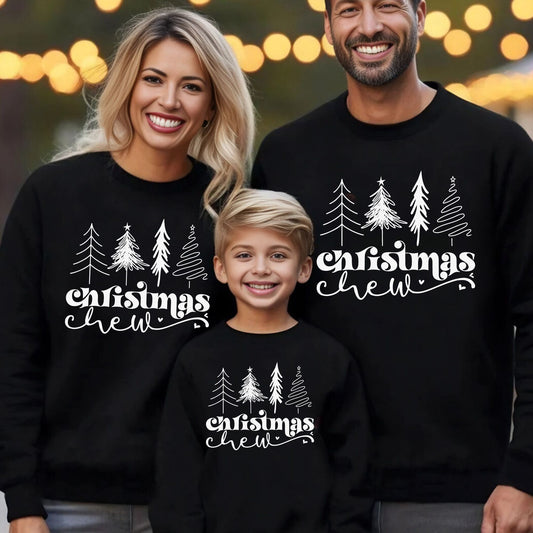 Matching Family Christmas Sweatshirt Holiday Outfit