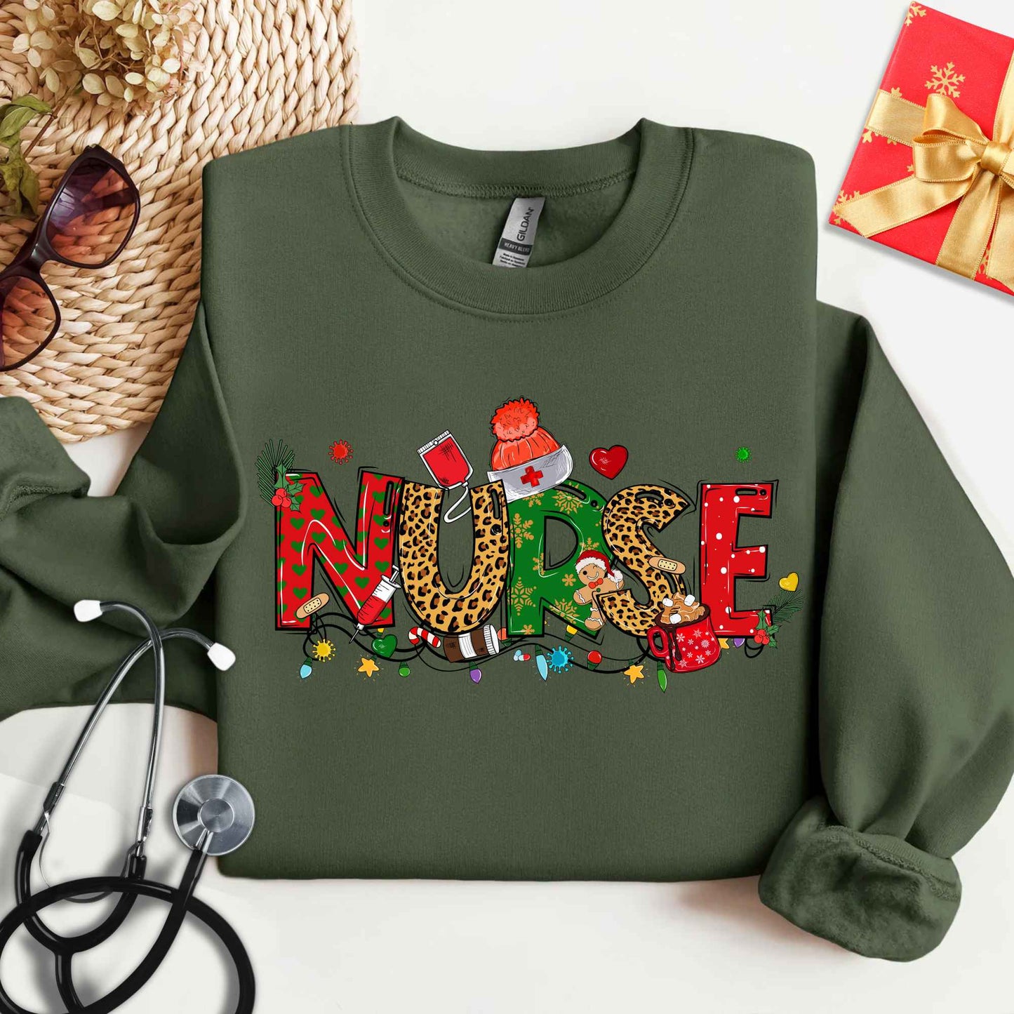 Nurse Christmas Sweatshirt