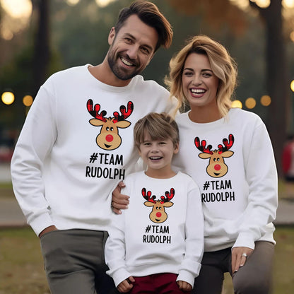 Matching Family Christmas Sweatshirt Outfit