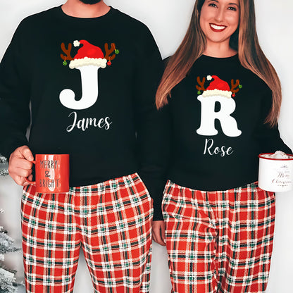 Custom Matching Family Christmas Sweatshirt Holiday Outfit