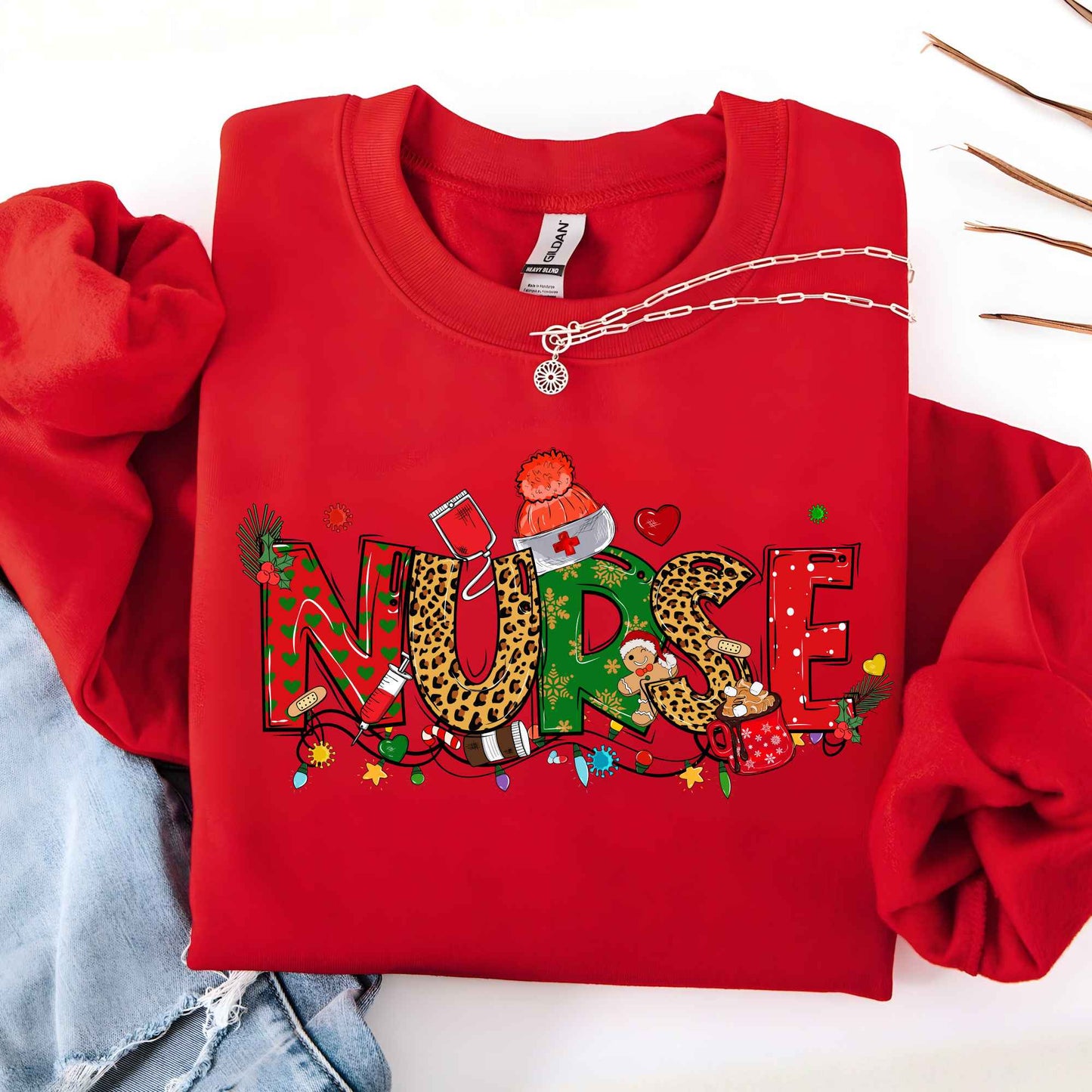 Nurse Christmas Sweatshirt