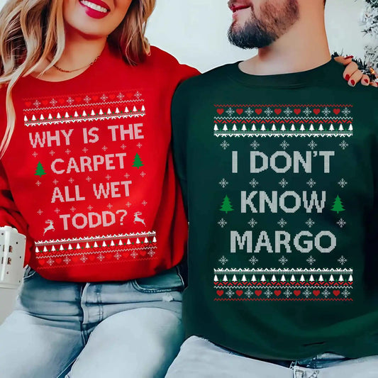 Ugly Christmas Couple Sweatshirt