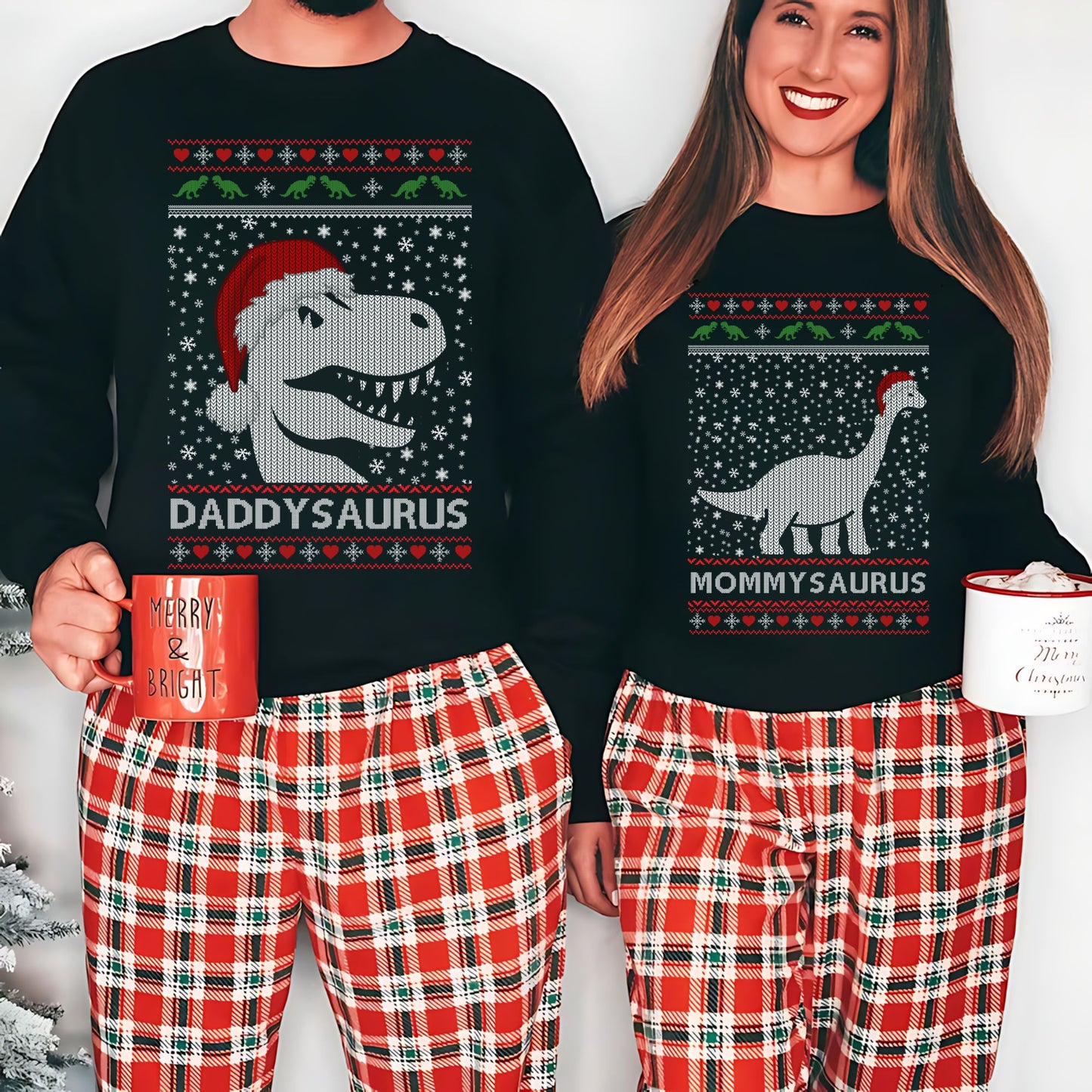 Custom Matching Family Christmas Sweatshirt Holiday Outfit