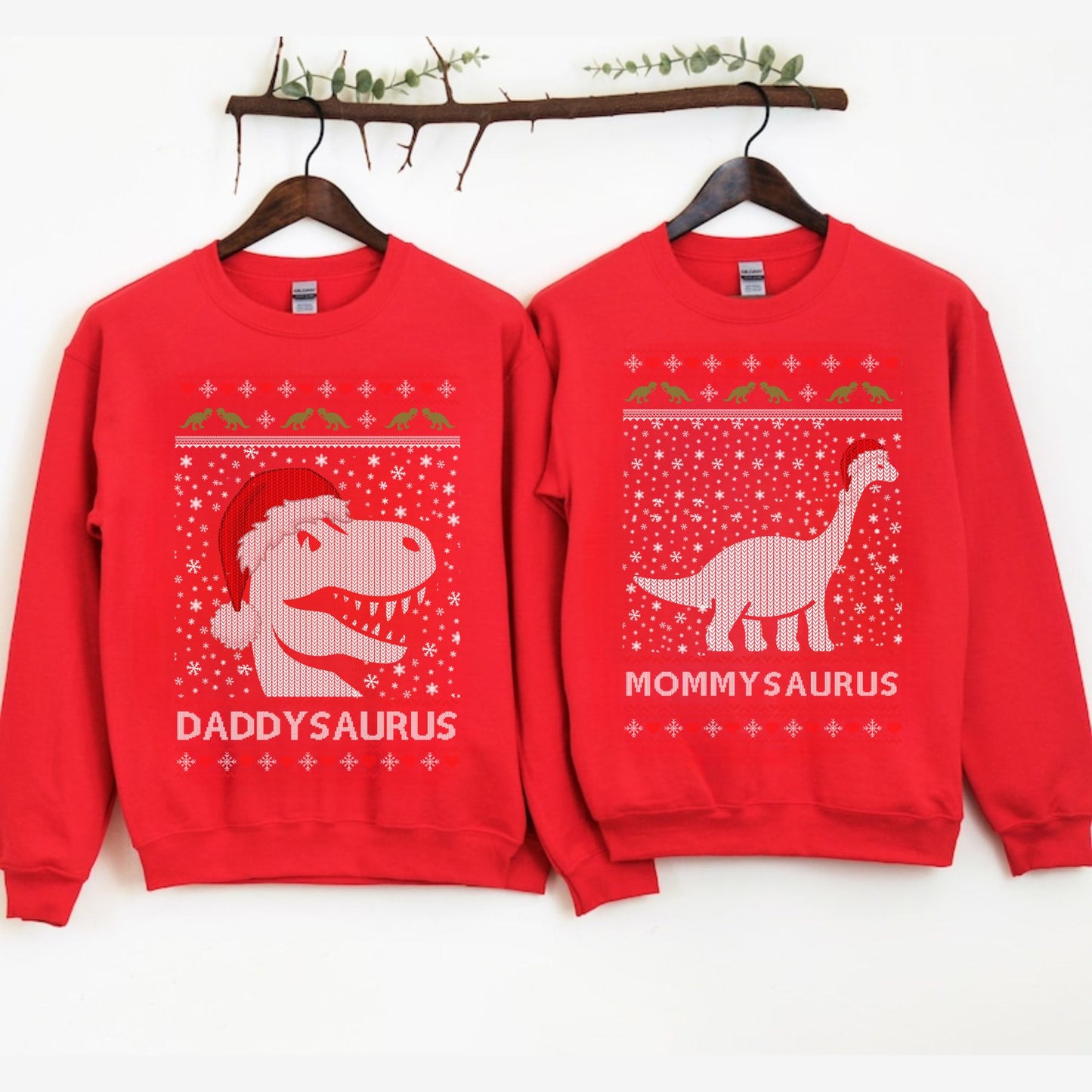 Custom Matching Family Christmas Sweatshirt Holiday Outfit