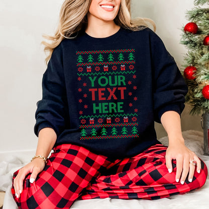 Custom Ugly Christmas Sweater